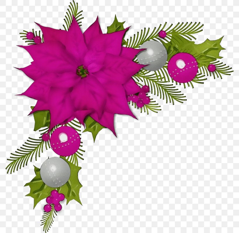 Christmas Decoration, PNG, 784x800px, Watercolor, Branch, Christmas Decoration, Christmas Ornament, Fir Download Free