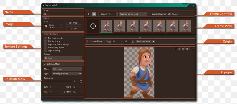 GameMaker: Studio Sprite Image Editing Video Game, PNG, 1446x639px, Gamemaker Studio, Brand, Collision Detection, Editing, Game Engine Download Free