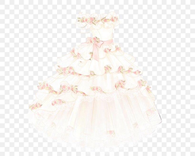 Gown Ruffle, PNG, 658x658px, Gown, Beige, Bridal Clothing, Clothing, Cocktail Dress Download Free