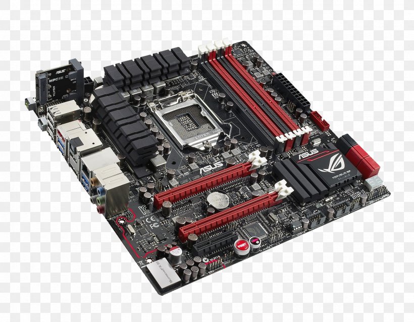Intel LGA 1155 MicroATX Republic Of Gamers Motherboard, PNG, 1538x1198px, Intel, Asus, Atx, Central Processing Unit, Computer Component Download Free
