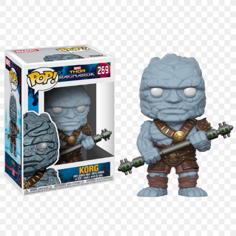 Korg Thor Hulk Valkyrie Funko, PNG, 1000x1000px, Korg, Action Figure, Action Toy Figures, Collectable, Figurine Download Free