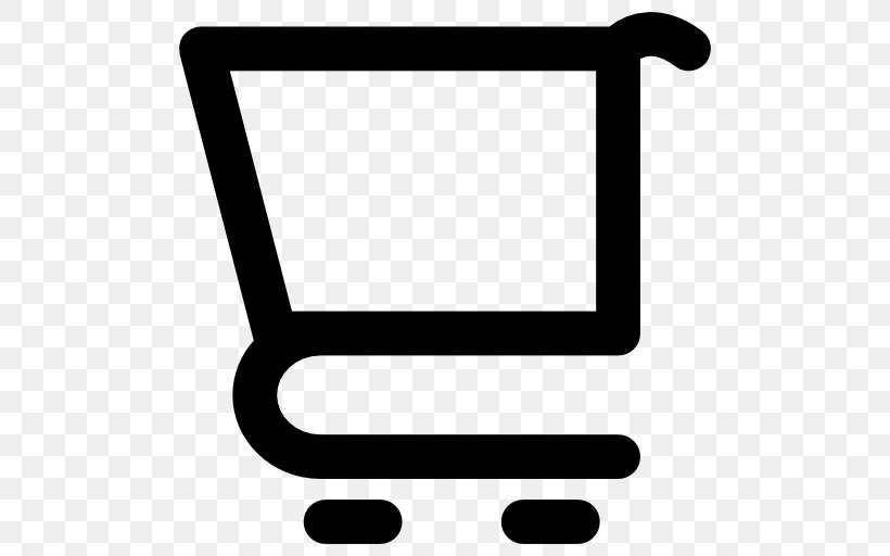 Black And White Technology Rectangle, PNG, 512x512px, Shopping Cart, Area, Black, Black And White, Rectangle Download Free