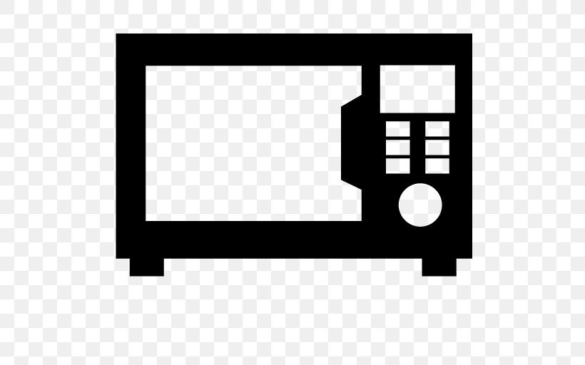 Pictogram Microwave Ovens Convection Oven, PNG, 512x512px, Pictogram, Area, Black, Black And White, Brand Download Free