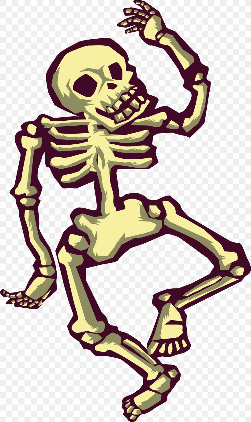 Skeleton Dance Illustration, PNG, 1743x2929px, Skeleton, Bone, Dance, Human, Human Skeleton Download Free