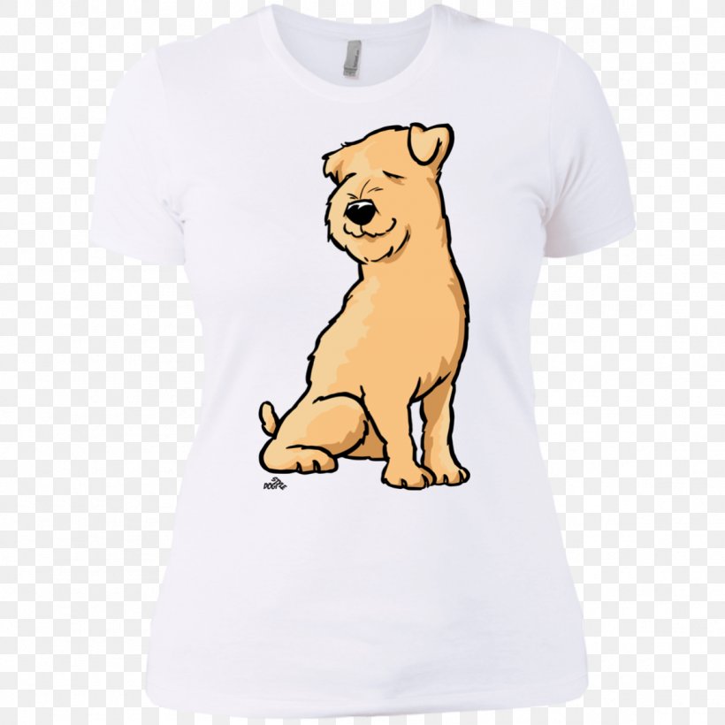 T-shirt Soft-coated Wheaten Terrier Hoodie Sleeve Outerwear, PNG, 1155x1155px, Tshirt, Bear, Carnivoran, Cartoon, Clothing Download Free