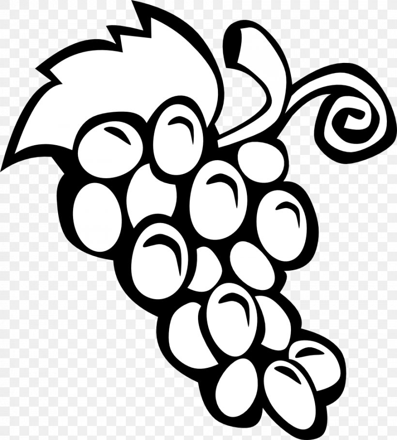 Wine Common Grape Vine Clip Art, PNG, 902x1000px, Wine, Artwork, Black, Black And White, Common Grape Vine Download Free