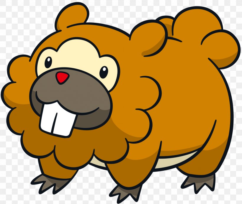 Bidoof Pokémon Diamond And Pearl Bibarel Pikachu, PNG, 1000x845px, Bidoof, Animal Figure, Artwork, Beak, Bear Download Free