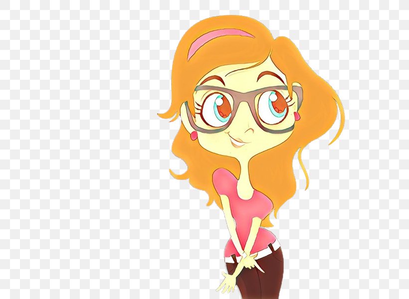 Glasses, PNG, 600x600px, Cartoon, Animation, Brown Hair, Eyewear, Fictional Character Download Free
