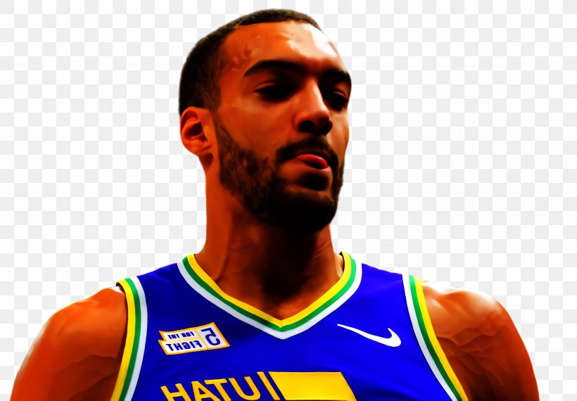 Hair Cartoon, PNG, 2396x1668px, Rudy Gobert, Ball Game, Basketball, Basketball Player, Facial Hair Download Free