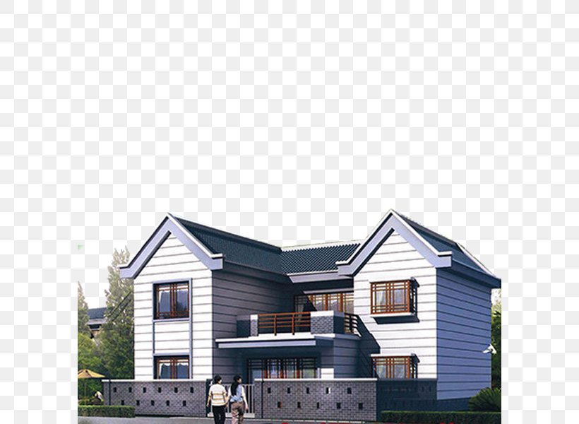 Villa House Facade Floor Plan, PNG, 600x600px, Villa, Architectural Engineering, Architecture, Balcony, Building Download Free