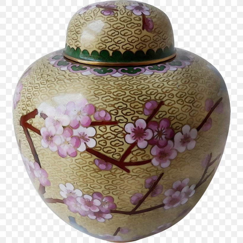 Urn Vase Pink Artifact Porcelain, PNG, 1232x1232px, Watercolor, Artifact, Flower, Lid, Paint Download Free
