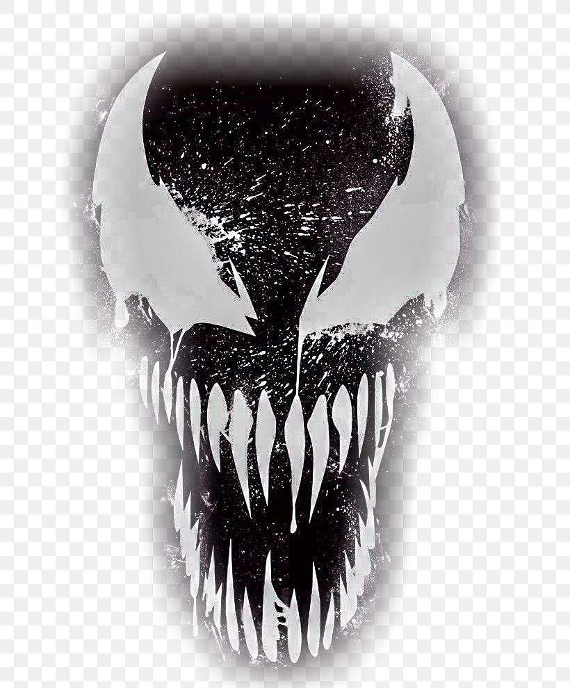 Venom Symbiote Image Film Comics, PNG, 752x990px, Venom, Antihero, Batman, Blackandwhite, Bone Download Free