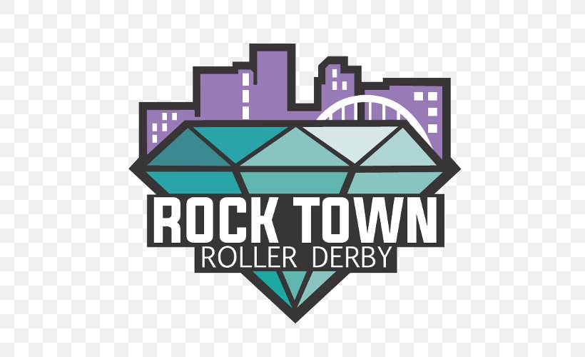Rock Town Roller Derby Women's Flat Track Derby Association Rainy City Roller Dolls Rainy City Roller Derby, PNG, 500x500px, Watercolor, Cartoon, Flower, Frame, Heart Download Free