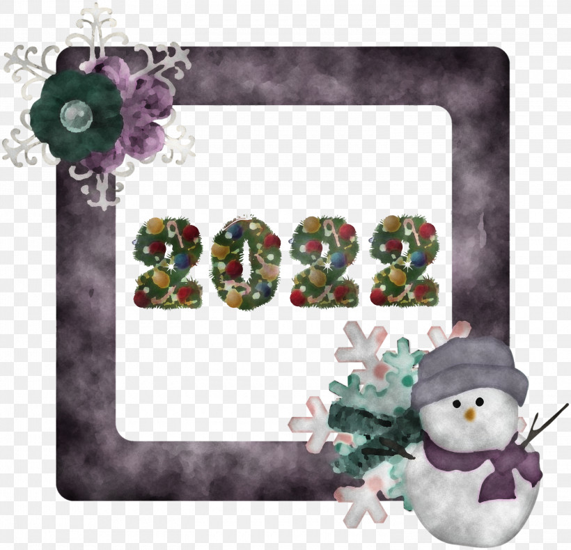 2022 Happy New Year 2022 New Year 2022, PNG, 3000x2891px, Christmas Ornament M, Bauble, Christmas Day, Film Frame, Picture Frame Download Free