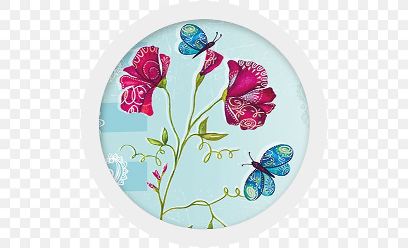 Butterfly Flower Insect Floral Design Pollinator, PNG, 500x500px, Butterfly, Butterflies And Moths, Cut Flowers, Dishware, Flora Download Free