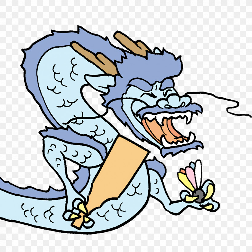 Cartoon Character Recreation Area Line, PNG, 1200x1200px, Cute Dragon, Area, Arts, Biology, Cartoon Download Free