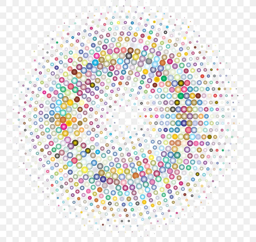 Halftone Circle Color, PNG, 776x776px, Halftone, Abstract Art, Area, Byte, Chromatic Circle Download Free