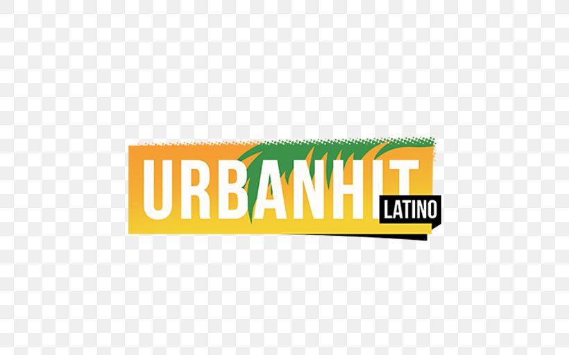 Logo Urban Hit Latino Brand Font Product, PNG, 512x512px, Logo, Area, Brand, Text, Yellow Download Free