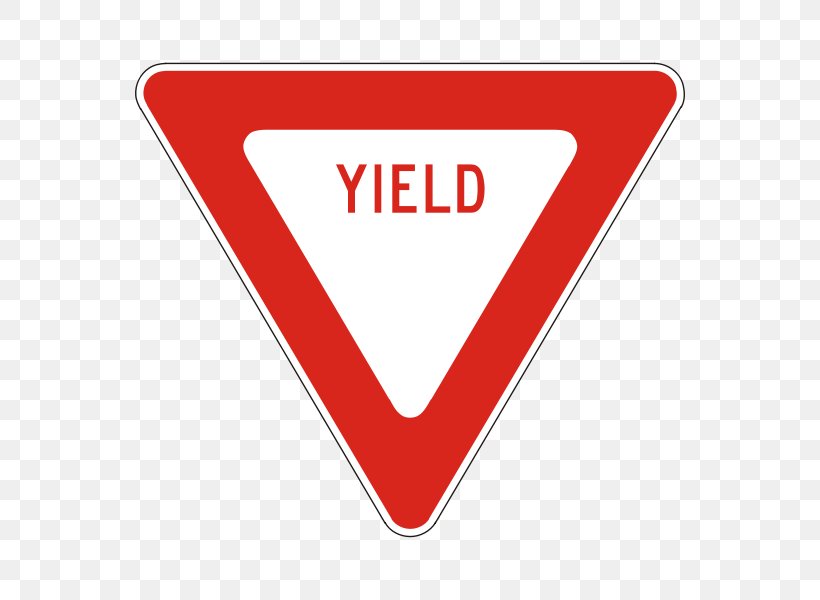 Yield Sign Traffic Sign Stop Sign Regulatory Sign Manual On Uniform Traffic Control Devices, PNG, 600x600px, Yield Sign, Allway Stop, Area, Brand, Driving Download Free
