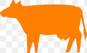 Silhouette - Beef Cattle Angus Cattle Dairy Cattle Clip Art PNG