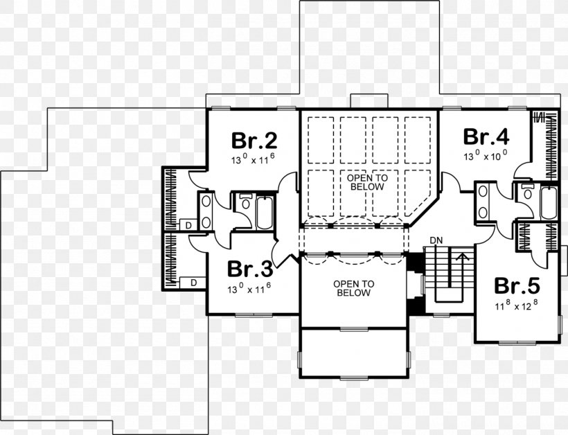 Floor Plan Product Design Technical Drawing, PNG, 1410x1080px, Floor Plan, Area, Black, Black And White, Diagram Download Free