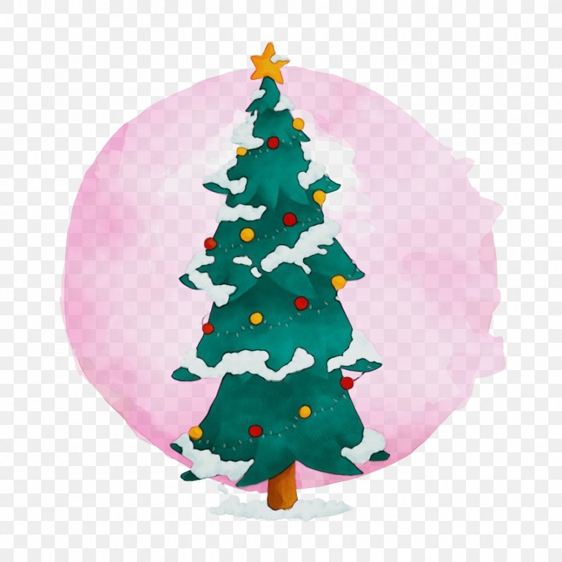 Christmas Tree, PNG, 905x905px, Watercolor, Christmas, Christmas Decoration, Christmas Ornament, Christmas Tree Download Free