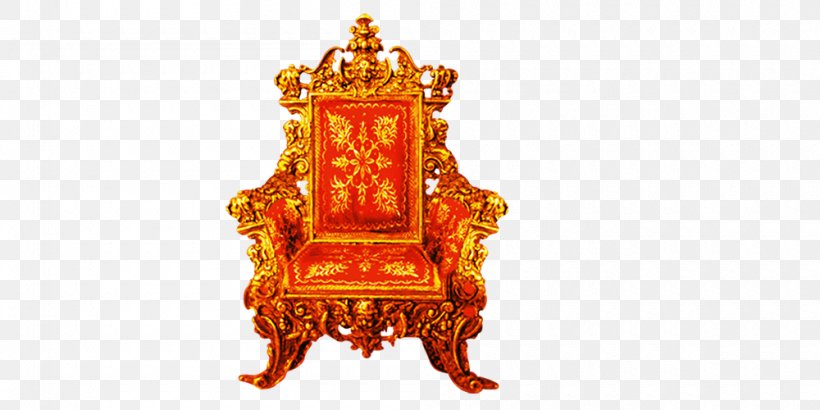 Golden Throne Chair Clip Art, PNG, 1000x500px, Throne, Chair, Furniture, Golden Stool, Golden Throne Download Free