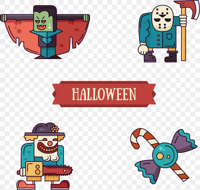 Halloween Illustration, PNG, 847x808px, Halloween, Area, Art, Cartoon, Digital Image Download Free