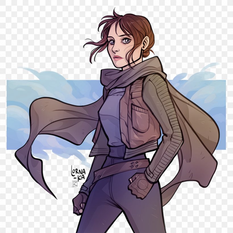 Jyn Erso Star Wars Fan Art Artist, PNG, 894x893px, Watercolor, Cartoon, Flower, Frame, Heart Download Free