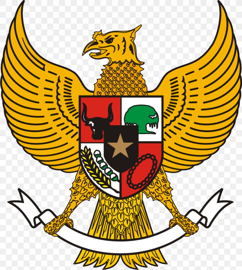 National Emblem Of Indonesia Garuda Indonesia Logo, PNG, 823x916px, Indonesia, Artwork, Beak, Bhinneka Tunggal Ika, Brand Download Free