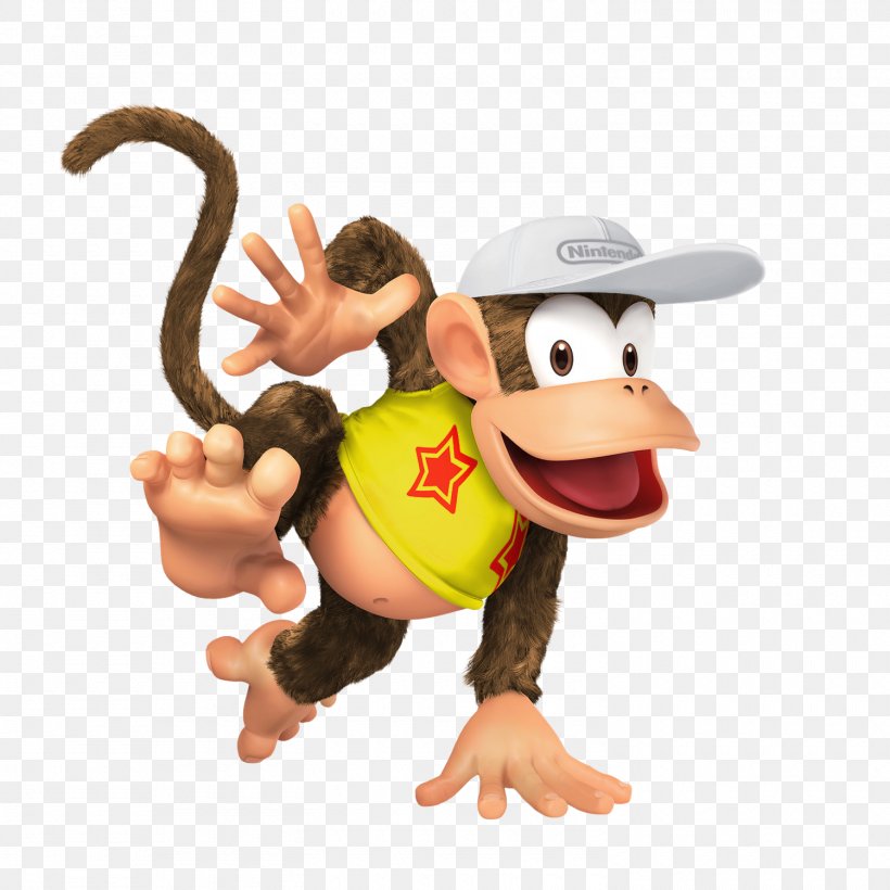 Super Smash Bros. For Nintendo 3DS And Wii U Donkey Kong Country, PNG, 1500x1500px, Donkey Kong, Animal Figure, Diddy Kong, Donkey Kong Country, Figurine Download Free