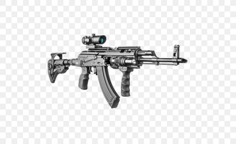 AK-47 Stock Firearm M4 Carbine Weapon, PNG, 500x500px, Watercolor, Cartoon, Flower, Frame, Heart Download Free