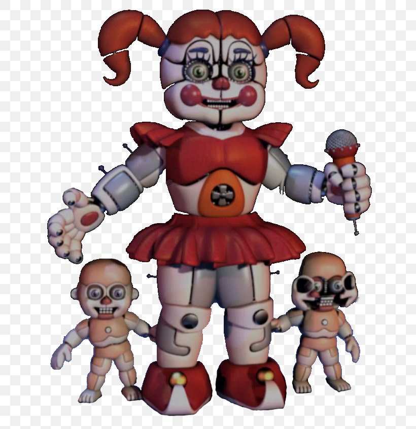 Five Nights At Freddy's: Sister Location Ultimate Custom Night Game Infant Action & Toy Figures, PNG, 712x846px, Ultimate Custom Night, Action Figure, Action Toy Figures, Art, Cartoon Download Free