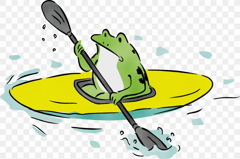 Frogs Cartoon Yellow Water Plant, PNG, 3000x1985px, Frog, Cartoon, Cartoon Frog, Frog Clipart, Frogs Download Free