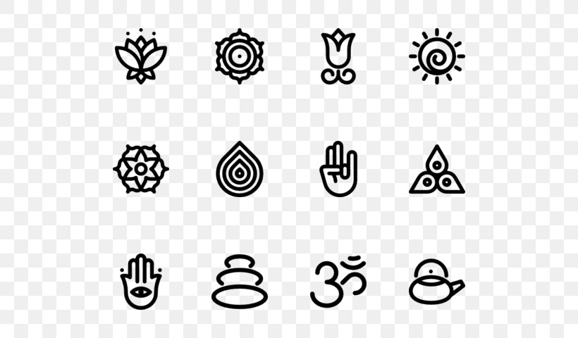Yoga Symbol, PNG, 560x480px, Yoga, Area, Black, Black And White, Head Download Free