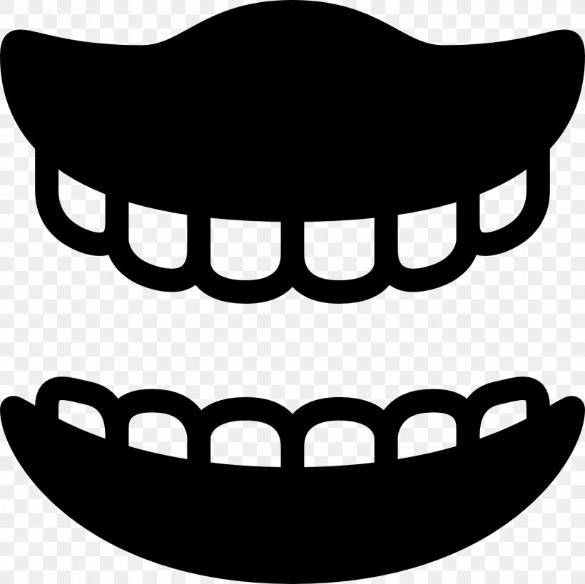 Dentures Tooth Clip Art, PNG, 1600x1600px, Dentures, Artwork, Black And White, Dentistry, Eye Download Free