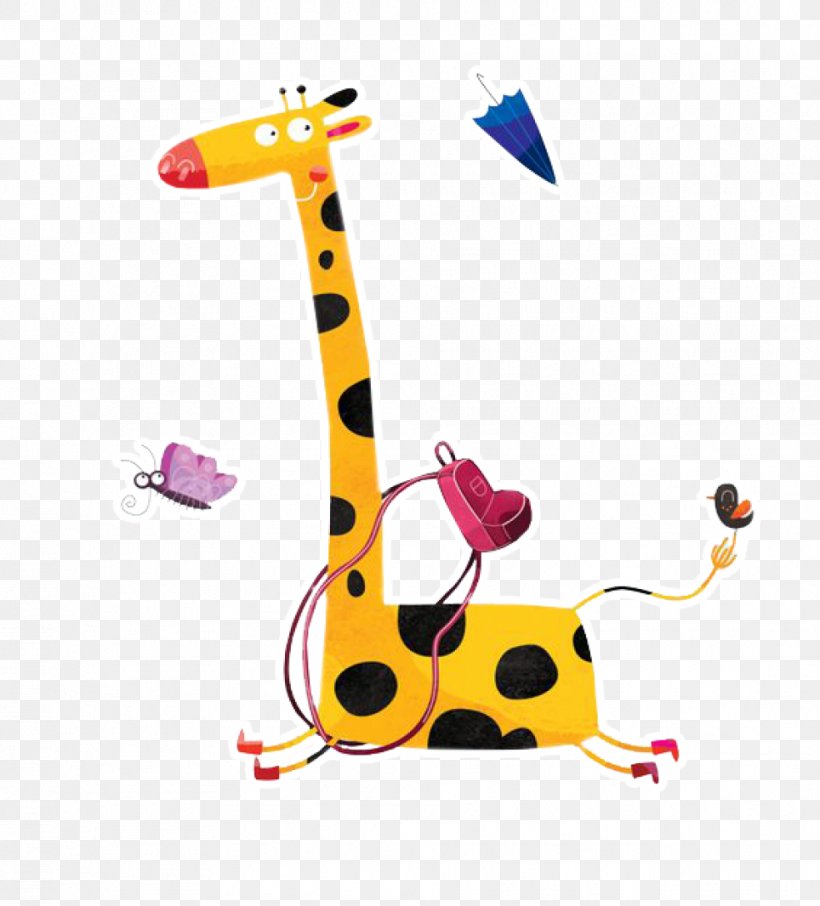 Giraffe, PNG, 964x1066px, Giraffe, Animal Figure, Art, Cartoon, Child Download Free