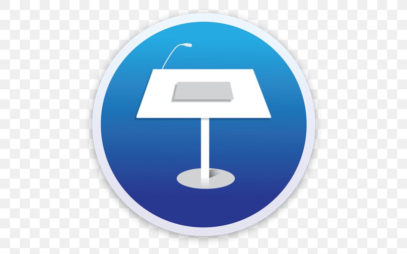 Keynote QuickTime IWork Apple, PNG, 512x512px, Keynote, Apple, Blue, Electric Blue, Ios 7 Download Free