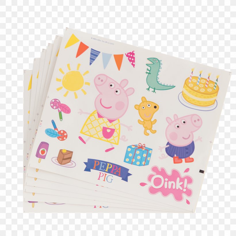 Paper Peppa Pig 6 Masks And 6 Sticker Sheets Peppa Pig Sticker Paradise Childrens Activity Gift Stocking Filler Textile, PNG, 1400x1400px, Paper, Clothing Accessories, Home Accessories, Mask, Material Download Free