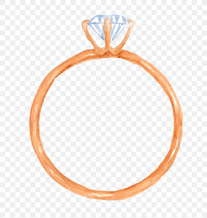 Wedding Ring Diamond, PNG, 1584x1666px, Ring, Diamond, Orange, Oval, Peach Download Free