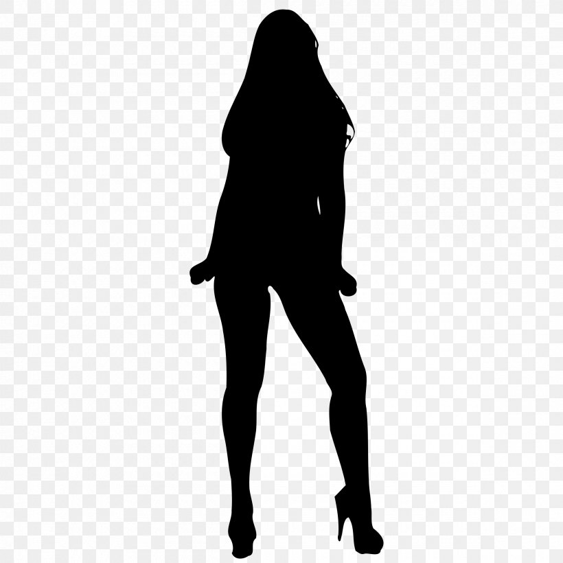Woman Silhouette Clip Art, PNG, 2400x2400px, Woman, Abdomen, Arm, Black, Black And White Download Free