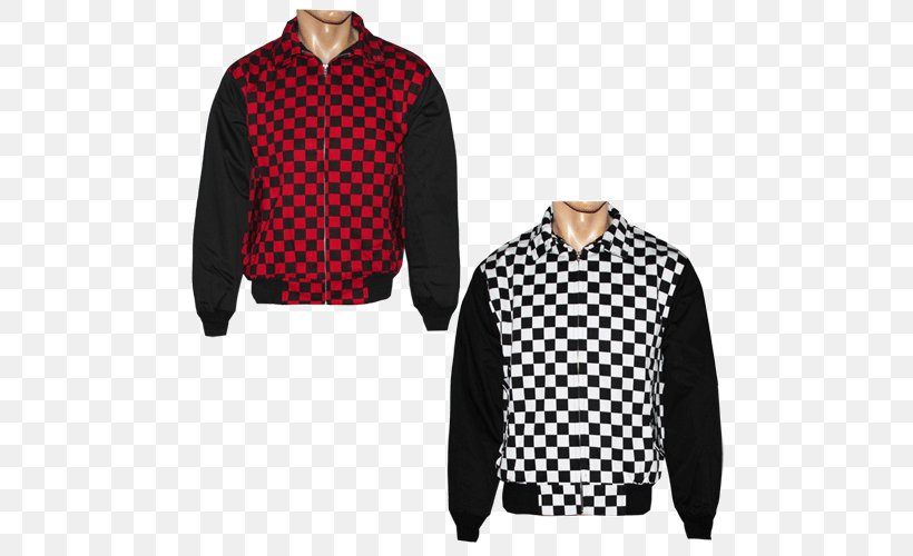 Hoodie Jacket Lining Sleeve Top, PNG, 500x500px, Hoodie, Brand, Checkerboard, Cotton, Harrington Jacket Download Free