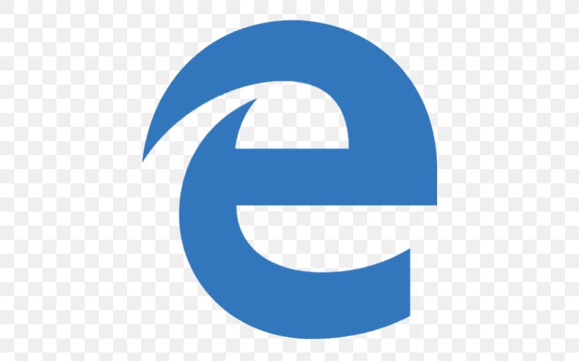 Microsoft Edge Web Browser, PNG, 512x512px, Microsoft Edge, Area, Blue, Brand, Internet Explorer Download Free