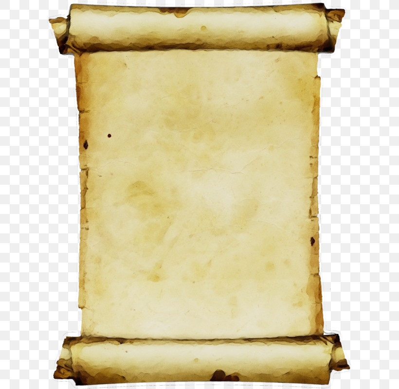 Scroll, PNG, 625x800px, Watercolor, Paint, Scroll, Wet Ink Download Free