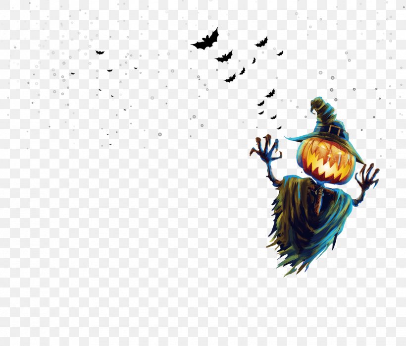 Bat Halloween Scarecrow, PNG, 1134x966px, Halloween, Brand, Coreldraw, Illustration, Jack O Lantern Download Free