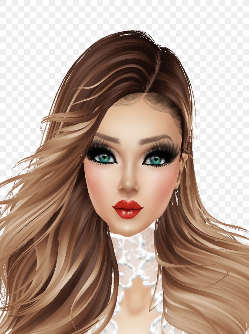 Brown Hair Makeover Doll STXG30XEAMDA PR USD, PNG, 896x1200px, Watercolor, Cartoon, Flower, Frame, Heart Download Free