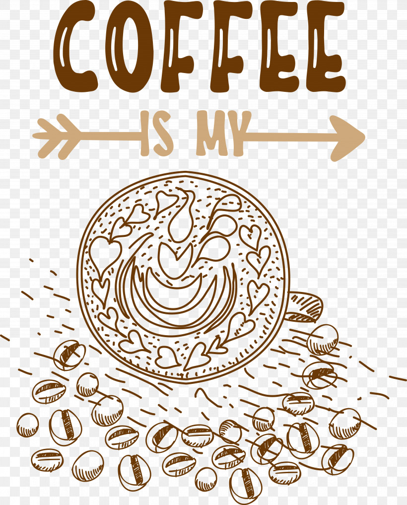 Coffee, PNG, 4906x6086px, Logo, Calligraphy, Coffee, Good, Text Download Free