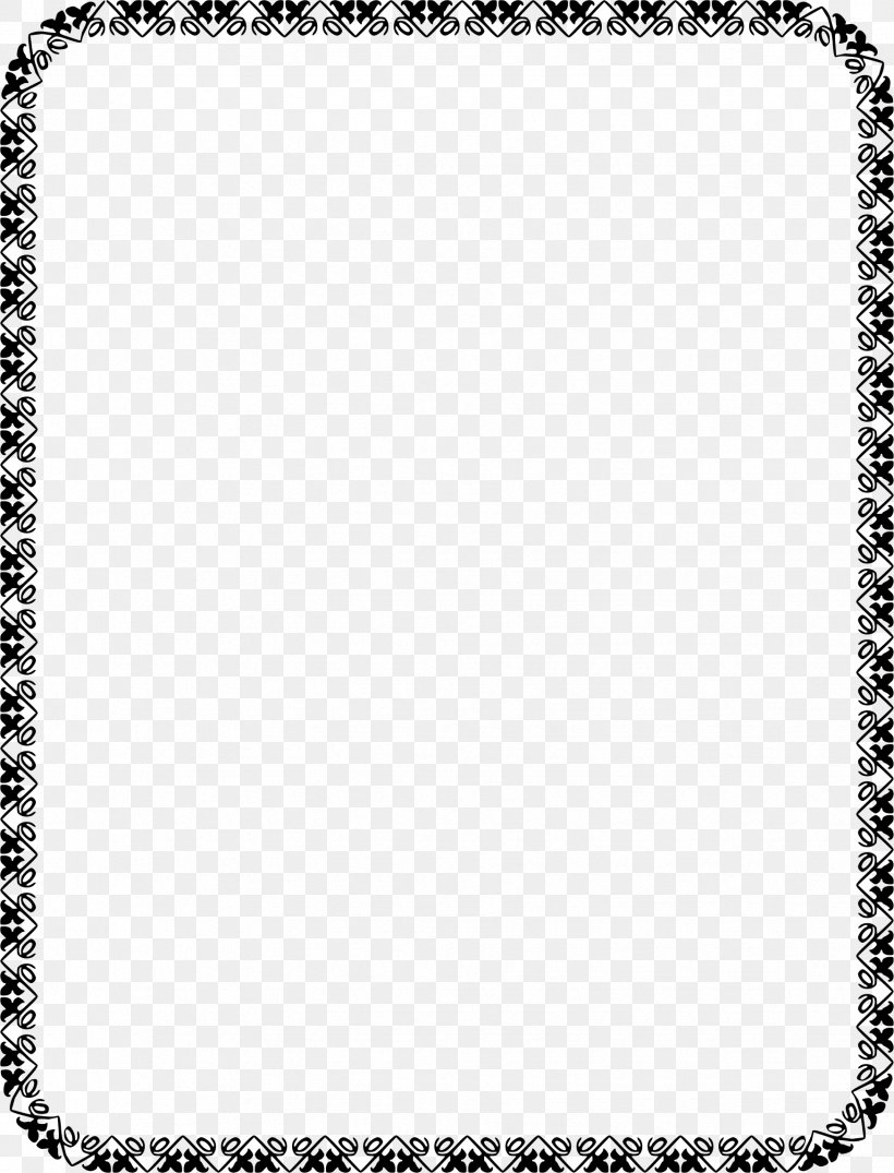 Standard Paper Size Clip Art, PNG, 1747x2292px, Standard Paper Size, Area, Black, Black And White, Border Download Free