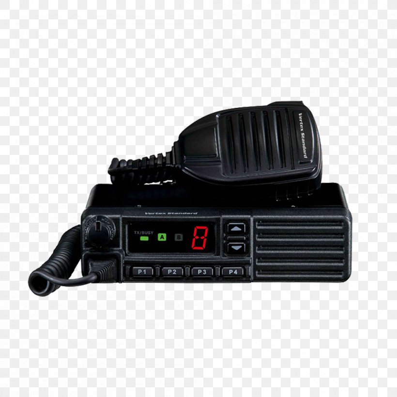 Two-way Radio Ultra High Frequency Mobile Radio Yaesu, PNG, 1000x1000px, Twoway Radio, Continuous Tonecoded Squelch System, Electronic Device, Hardware, Mobile Phones Download Free