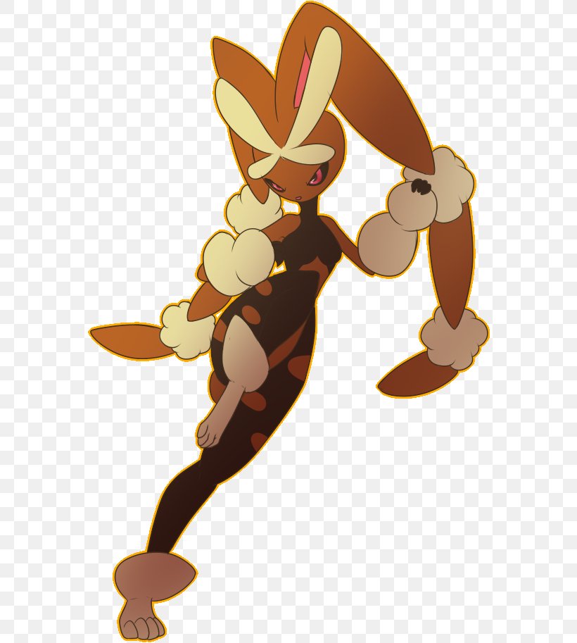 Pokémon X And Y Lopunny Pokémon Omega Ruby And Alpha Sapphire Buneary, PNG, 572x913px, Watercolor, Cartoon, Flower, Frame, Heart Download Free